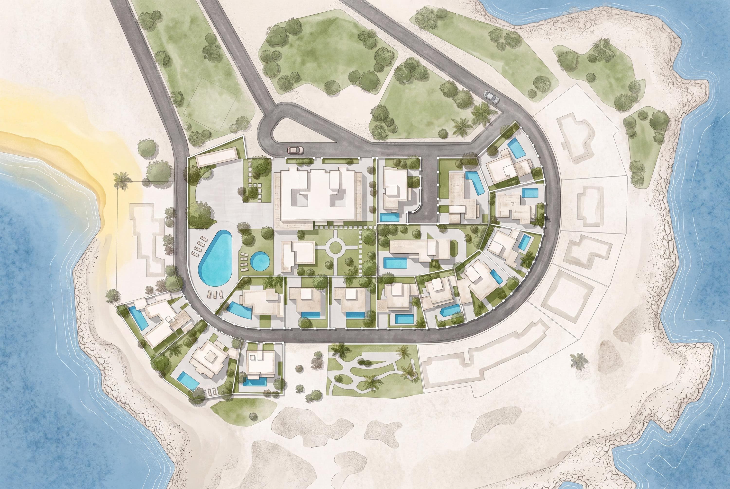 Lantana Map